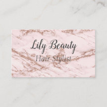 Blush Pink Marble Effect