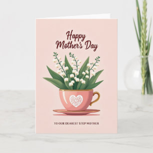 Blush Pink Mothers Day Tribute Card
