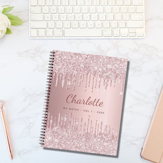 Blush pink name diary notebook (Creator Uploaded)