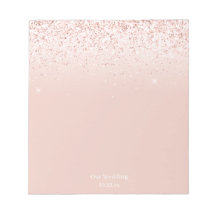 Blush Pink Our Wedding Dated