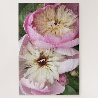 Blush Pink Peonies 1000 piece Puzzle