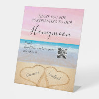 Blush Pink Purp Beach Wedding 2 Hearts in the Sand