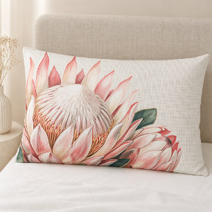 Blush Pink Romantic  Watercolor Floral Pillowcase