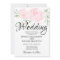 Blush Pink Roses & Calligraphy Wedding Invitations