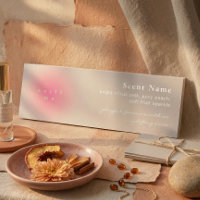 Blush Pink Scent Sample Fragrance Mini Tester Card