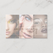 Blush Pink Script Social Icon QR Code Photo Makeup