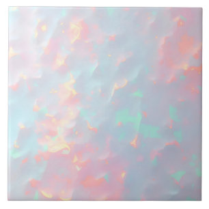 Blush Pink Soft Mint Gold Luxury Modern Collection Ceramic Tile