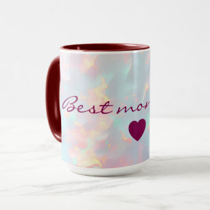 Blush Pink Soft Mint Gold Luxury Modern Collection Mug
