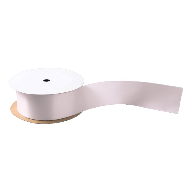 Blush Pink Solid Colour Satin Ribbon (Spool)