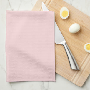 Blush Pink Solid Colour Tea Towel