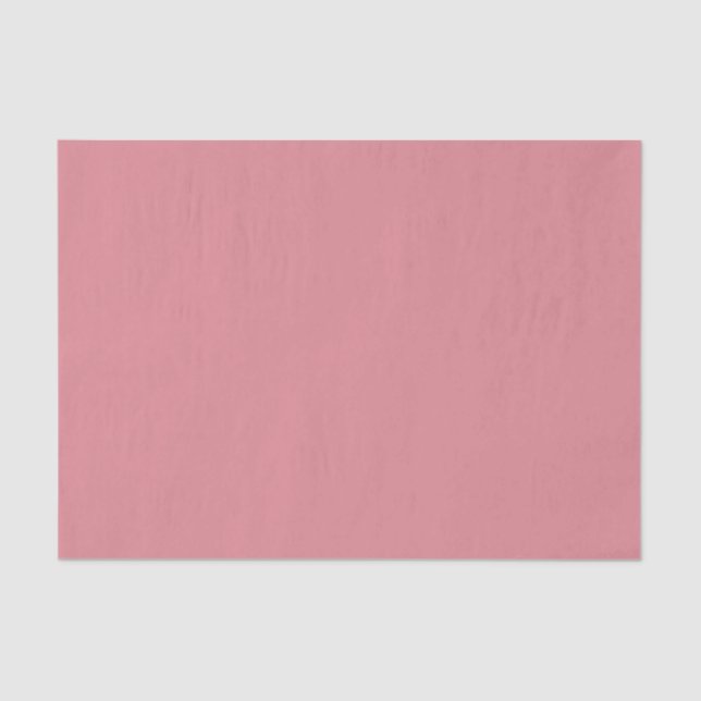 Blush Pink Solid Colour Tissue Paper (Front)