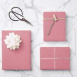 Blush Pink Solid Colour Wrapping Paper Sheets<br><div class="desc">Blush Pink Solid Colour Wrapping Paper Sheets featuring plain solid colour blush pink. The colour is designed to co-ordinate with products in the Elegant Blush Pink Wedding Invitation Suite such as the wedding favour lip balms and the wedding favour Thank You gift tags. The same shade of blush pink is...</div>