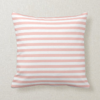 Blush Pink Stripes Cushion