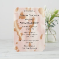 Blush Pink Tan Southwest Cowhide Bridal Shower