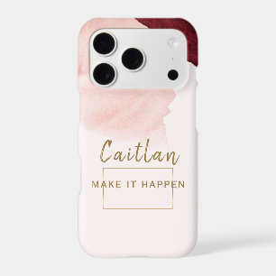 Blush Pink Terra Cotta Abstract
