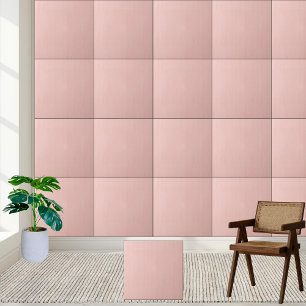 Blush Pink Textured Ceramic Tile