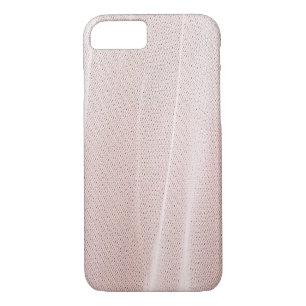 blush pink tulle fabric iPhone 8/7 case