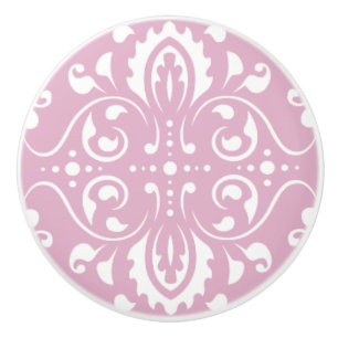 Blush Pink Vintage Ceramic Knob