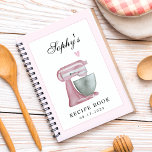 Blush Pink Watercolor Kitchen Recipe Book<br><div class="desc">Add a touch of elegance to your kitchen with this Blush Pink Watercolor Recipe Book,  featuring charming pink cooking tools in delicate watercolor style. This book combines functionality with a soft,  artistic flair,  perfect for organising your favourite recipes.</div>
