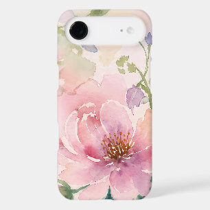 Blush Pink Watercolor Peony Floral