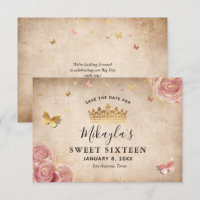 Blush Pink Watercolor Rose Gold Elegant Save The D