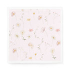 Blush Pink Wildflower Floral Baby Shower