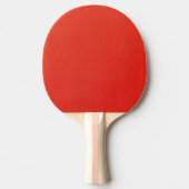 Blush Pink with White Hearts Ping Pong Paddle (Back)
