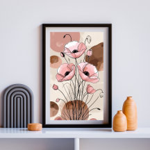 Blush Poppies Serenity