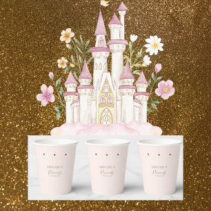 Blush Princess Baby Shower Paper Cup