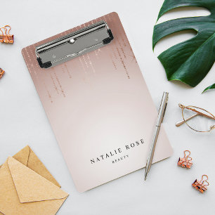 Blush Rain Personalised Mini Clipboard