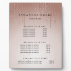 Blush Rain | Pricing & Services Display