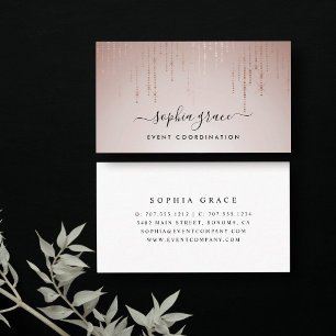 Blush Rain Signature Business Card