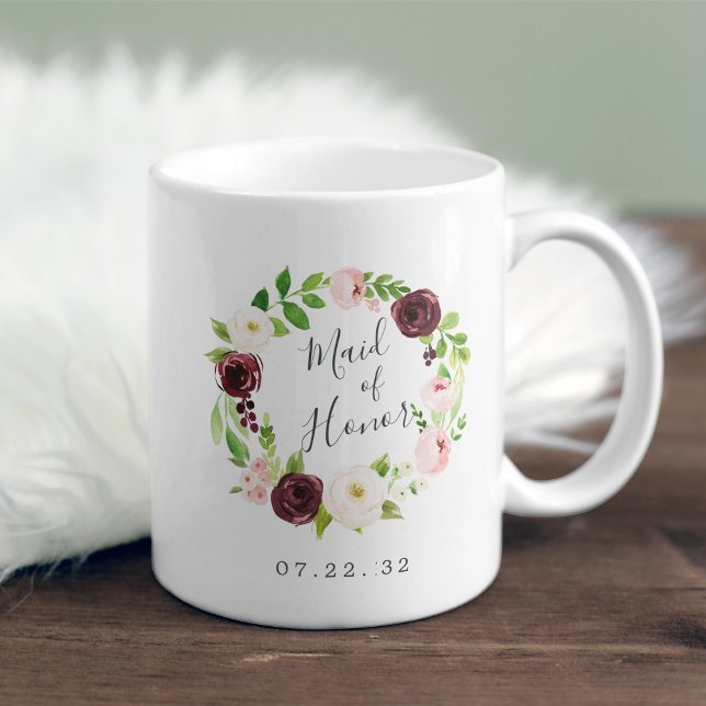 Blush Romance Maid of Honour Coffee Mug (Creator Uploaded)