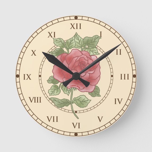 Blush Rose clocks (Front)