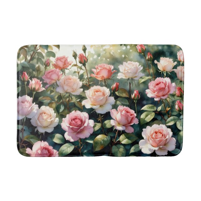 Blush Rose Garden Mat (Front)