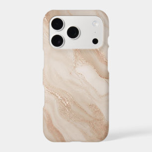 Blush Rose Gold Marble Swirl Phone Case IPHONE 18