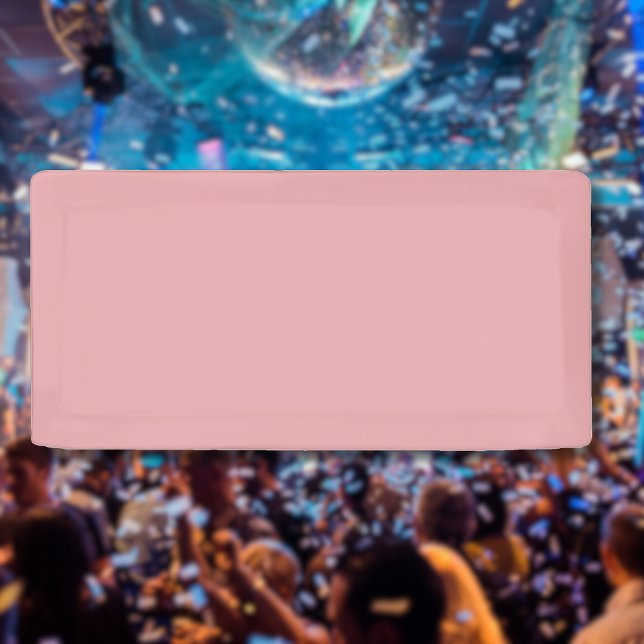 Blush Rose Pink Solid Colour | Classic | Elegant  Banner (Creator Uploaded)