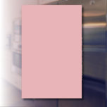 Blush Rose Pink Solid Colour | Classic | Elegant  Magnetic Dry Erase Sheet<br><div class="desc">Blush Rose Pink Solid Colour | Pink Shades | Classic | Elegant | Trendy | Stylish | Professional Design</div>