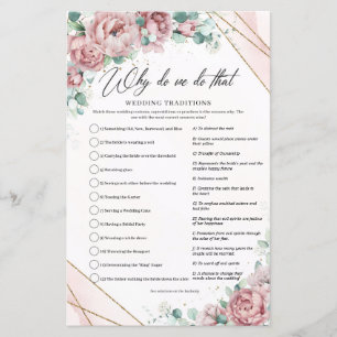 Blush roses eucalyptus gold Why do we do that