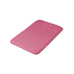 Blush (solid colour) bath mat