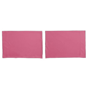 Blush (solid colour)  pillowcase