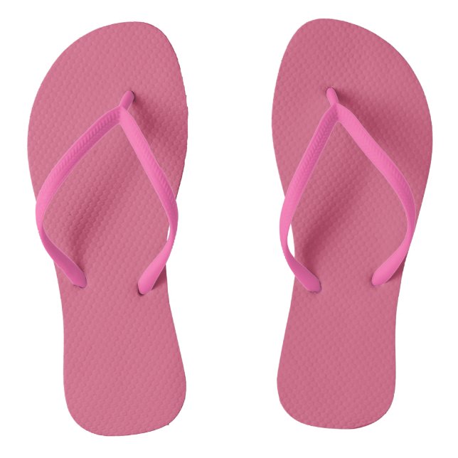 Blush (solid colour)  thongs (Footbed)