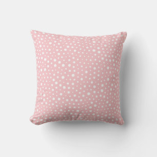Blush Stippled Pattern Cushion