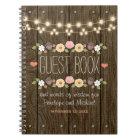 Blush String of Lights Rustic Fall Wedding Guest