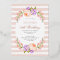 Blush Stripe and Bloom Birthday Brunch Party