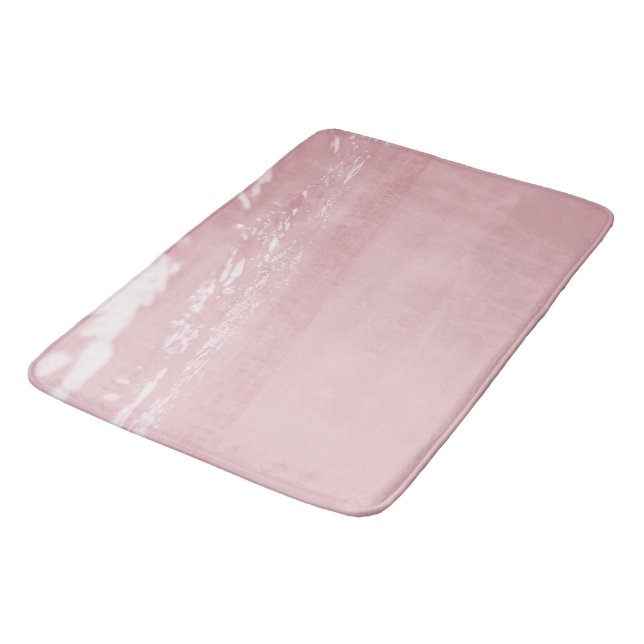 Blush Underwater Pool Glam 2 Bath Mat (Angled)