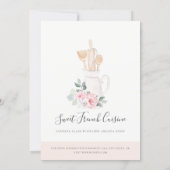 Blush Utensils Floral Bakery Cooking Class Invite (Back)