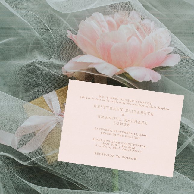 Blush Wedding Rose Gold Foil  (Creator Uploaded)