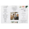 Blushing Blooms Trifold Wedding Program Photo