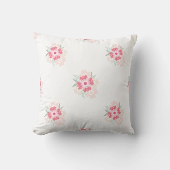 "Blushing Blossom"  Cushion (Front)